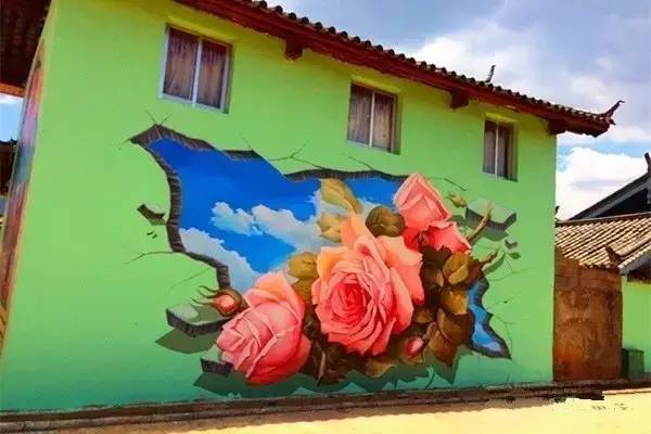 丽江惊现国内第一个彩色村！美的太不像话，像童话！