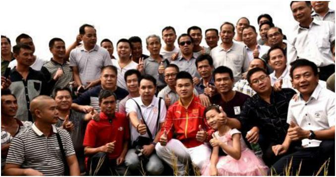 村里出世界冠军,村里出了冠军