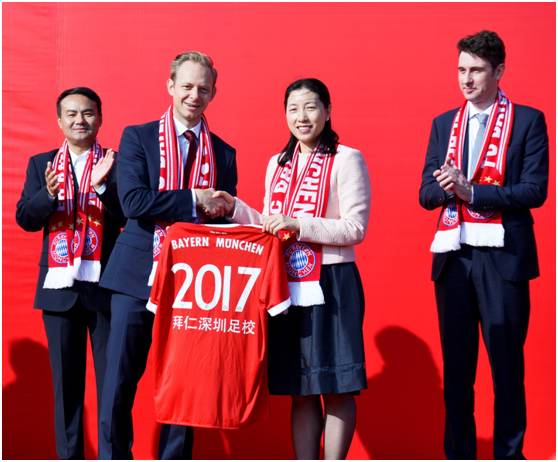 拜仁青训营培养中国穆勒和拉姆,拜仁中国发展青训建足校