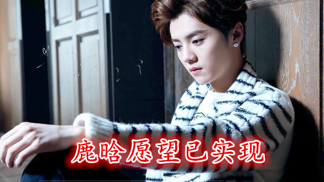 鹿晗愿望季2016,鹿晗早期视频采访新年愿望