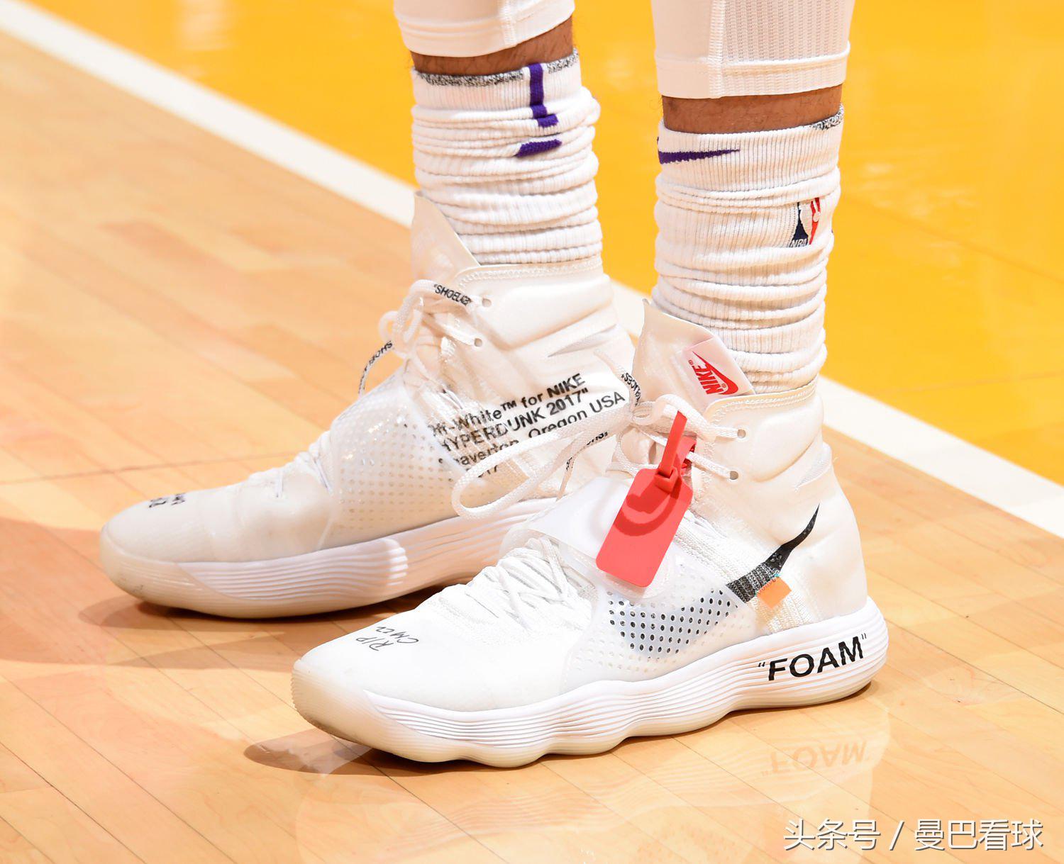 今日nba球员上脚球鞋,今天nba球员穿什么鞋