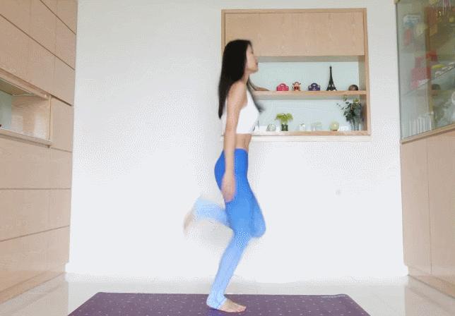 瘦小腿消水肿按摩,减小腿肥的操