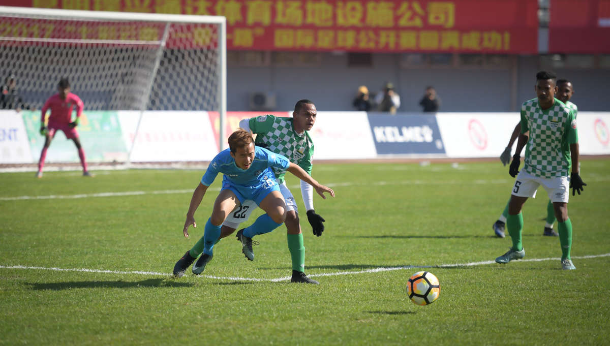 “七彩云南一带一路”足球赛战幕拉开，激战持续上演！