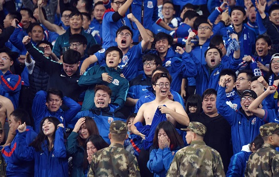 上海申花铁粉,梦之蓝逐梦苍穹