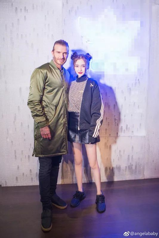 baby遇见程潇,小贝与baby同框