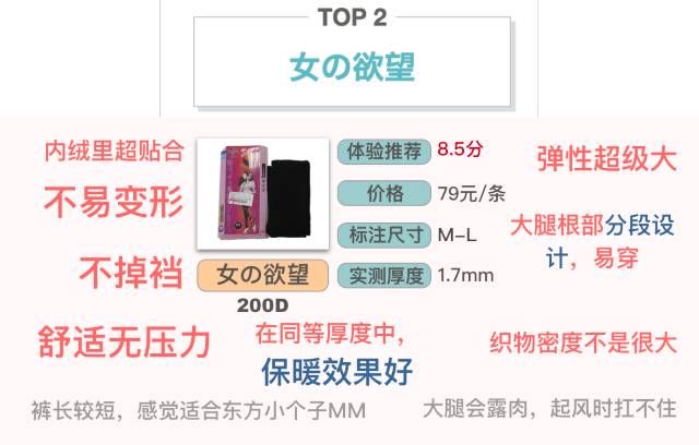 打底裤光腿神器显瘦测评,秋冬季打底裤光腿神器测评红榜