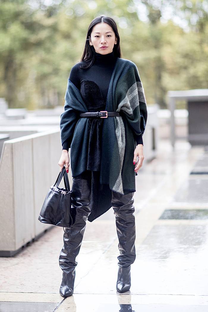 时尚圈这些种草机竟然让我对这些千变围巾欲罢不能