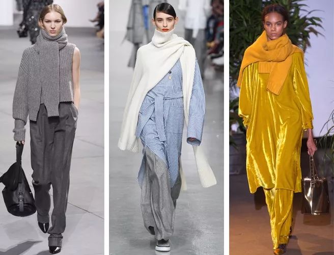 杨幂袁姗姗穿衣搭配图,杨幂羊绒围巾同款