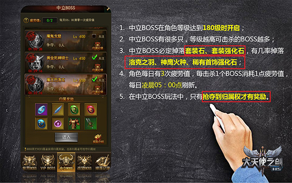 队长别开枪，自己人！37《大天使之剑H5》中立BOSS抢夺攻略