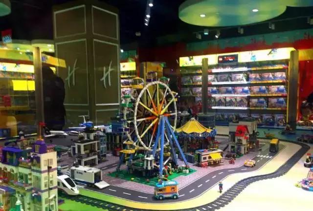 王府井最大的玩具店,环球中心最大的玩具店