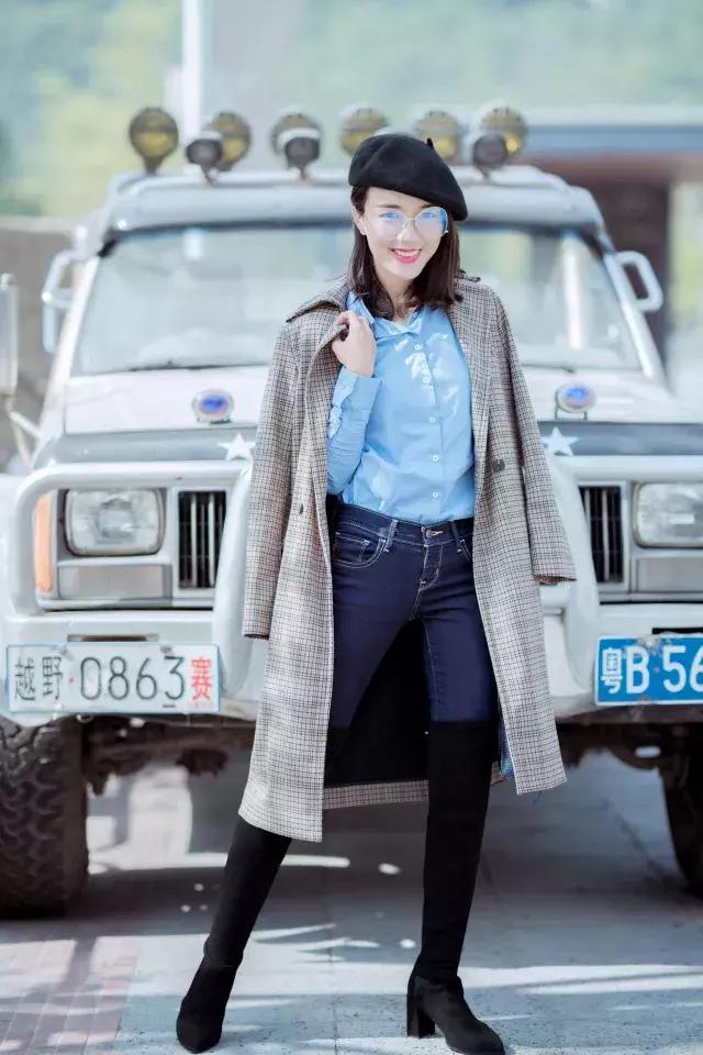 小白靴长筒冬季穿搭,爱穿搭爱搭配冬天