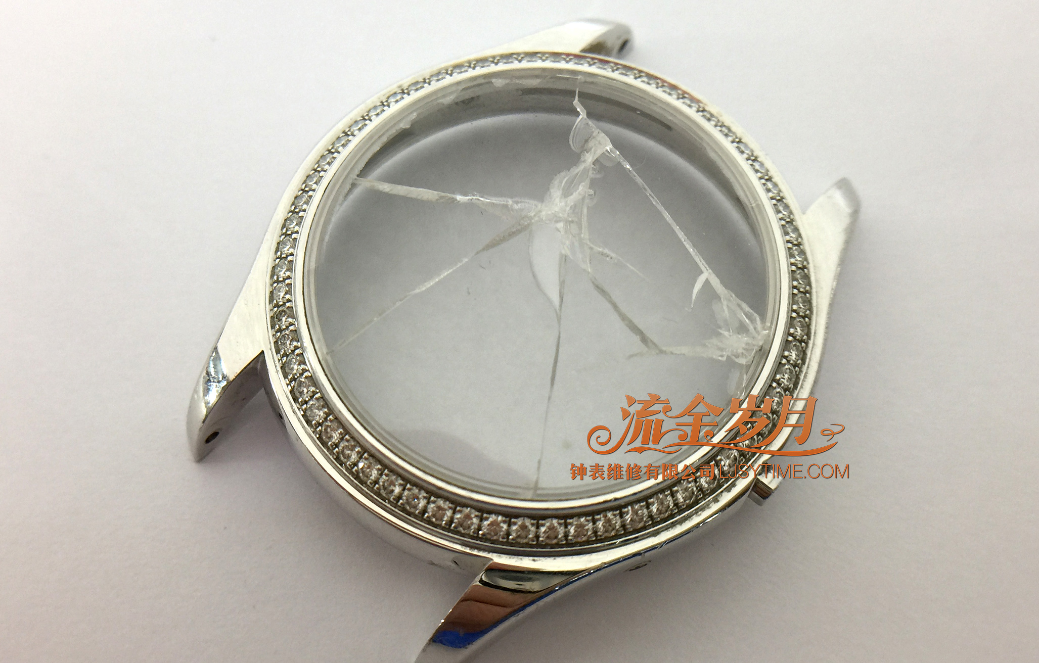 百达翡丽手表破裂怎么修复,百达翡丽烂表复原