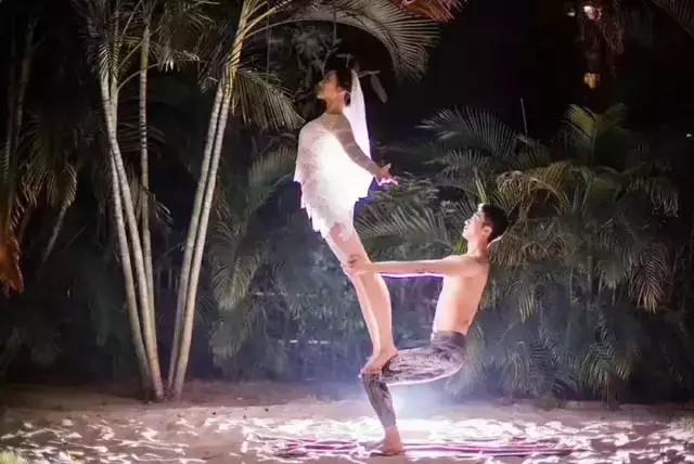瑜伽婚纱照体式,瑜伽适合拍婚纱照的体式