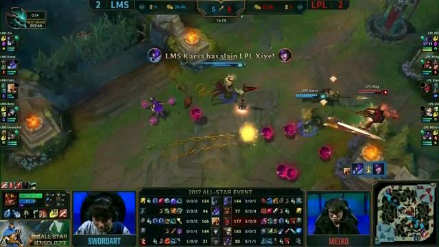 LOLAllstar从2013年到今天，从若风PDD厂长到957UZI，终于等到你