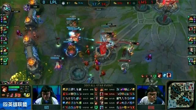 LOLAllstar从2013年到今天，从若风PDD厂长到957UZI，终于等到你