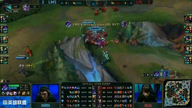 LOLAllstar从2013年到今天，从若风PDD厂长到957UZI，终于等到你