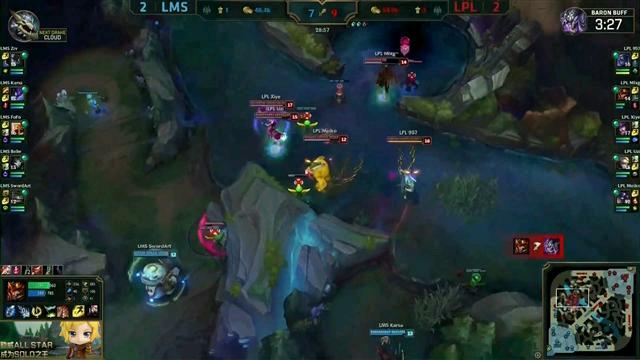 LOLAllstar从2013年到今天，从若风PDD厂长到957UZI，终于等到你