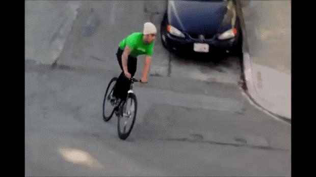 死飞自行车可以自己安装刹车吗,死飞自行车该怎么刹车