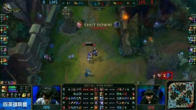 LOLAllstar从2013年到今天，从若风PDD厂长到957UZI，终于等到你