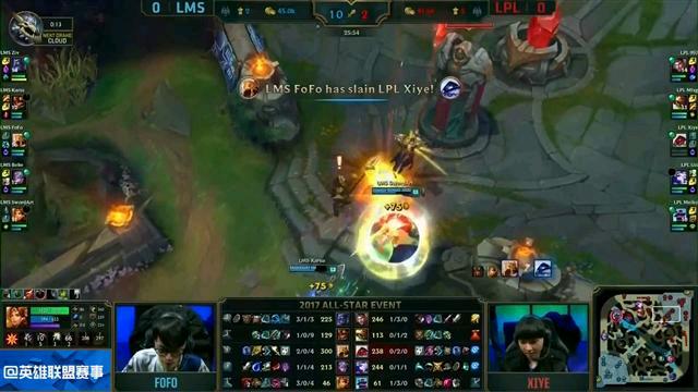 LOLAllstar从2013年到今天，从若风PDD厂长到957UZI，终于等到你