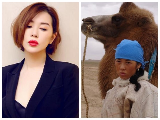 杨幂演的戴斗笠的村姑形象,杨幂直播怼主持人按剧本