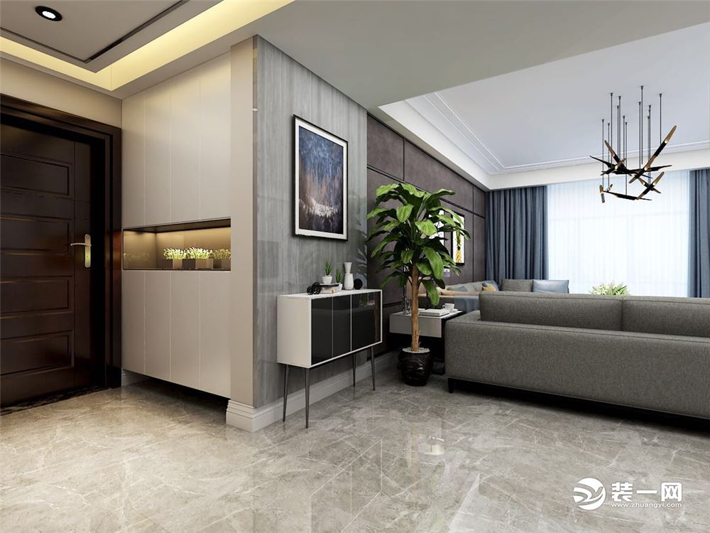 青岛极简风装修小户型,青岛190平装修现代风