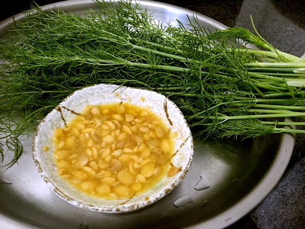 我对带鱼说，辞到水中的工作，用茴香令你升华