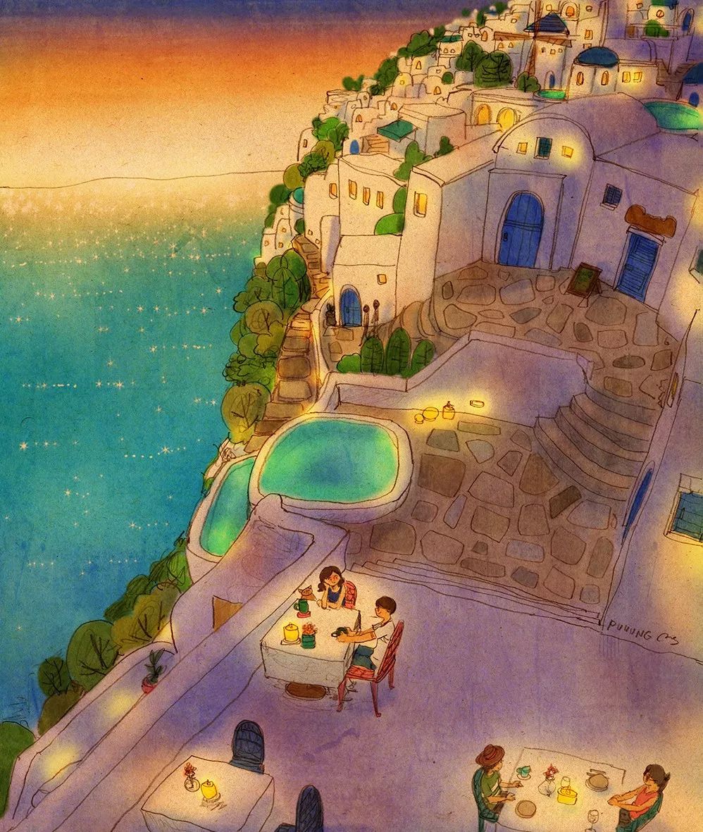 甜到爆的恋爱日常手绘,手绘情侣日常恋爱日记