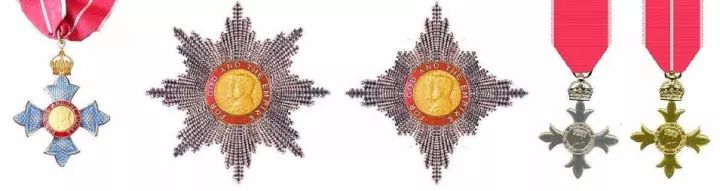 被授予英国勋章名人,被授予共和国勋章获得者