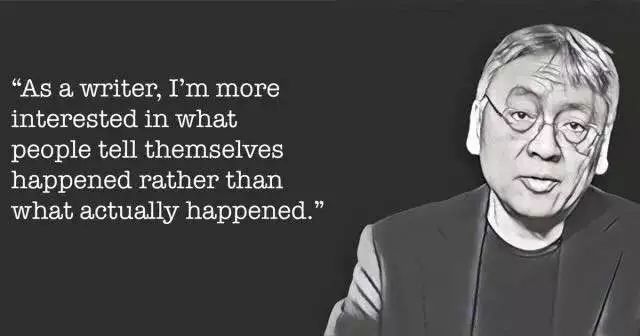 石黑一雄访谈录,石黑一雄的著名作品