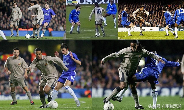小罗蝎子摆尾进切尔西一个球,小罗扭屁股射门