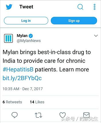 最强乙肝神药TAF每日不到7元，印度三哥剑指全球乙肝市场