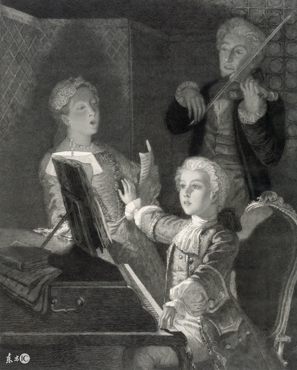 莫扎特童年的回忆钢琴曲,童年莫扎特