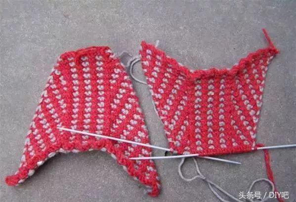 毛线拖鞋的鞋面用棒针怎么起针,儿童棒针毛线拖鞋教程完整版