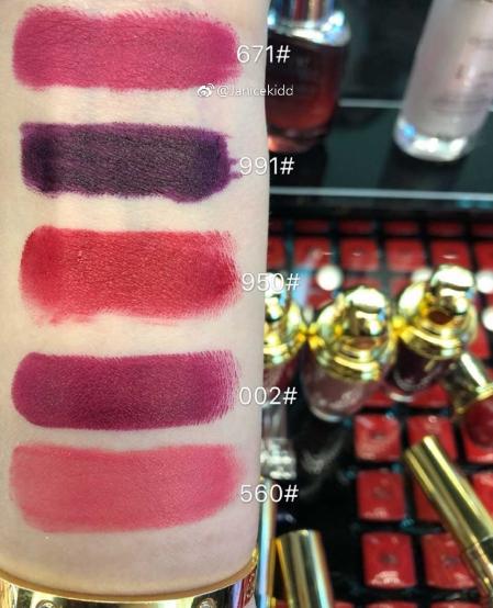 dior迪奥圣诞限定蓝金口红,dior迪奥秋季时装限定丝绒口红720