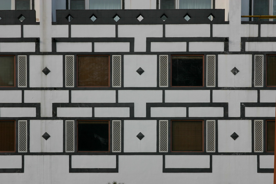 香山饭店的中国特色,香山饭店老照片