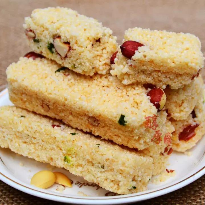 小米苏酥制作,江西小米酥制作过程