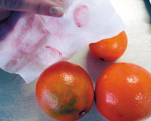 警惕染色工业橘子,识别橙子六种办法