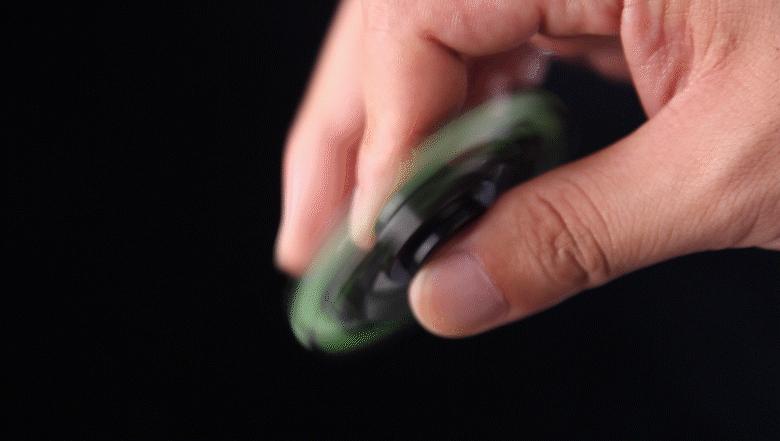 发光指尖陀螺限量版黑科技,发光炫酷指尖陀螺开箱