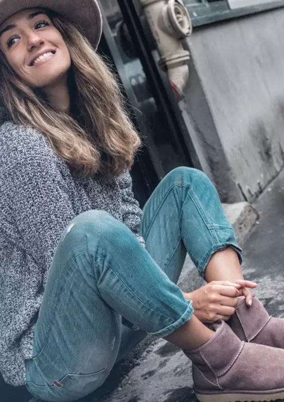 ugg穿搭很潮却很土,谁说穿oversize的就没有好身材