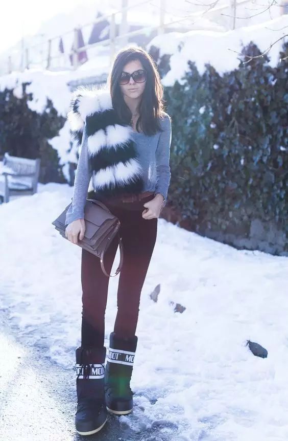 ugg穿搭很潮却很土,谁说穿oversize的就没有好身材