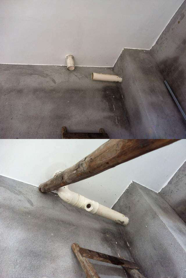 楼顶水管堵了被水泥堵塞怎么办,楼顶下水管堵塞