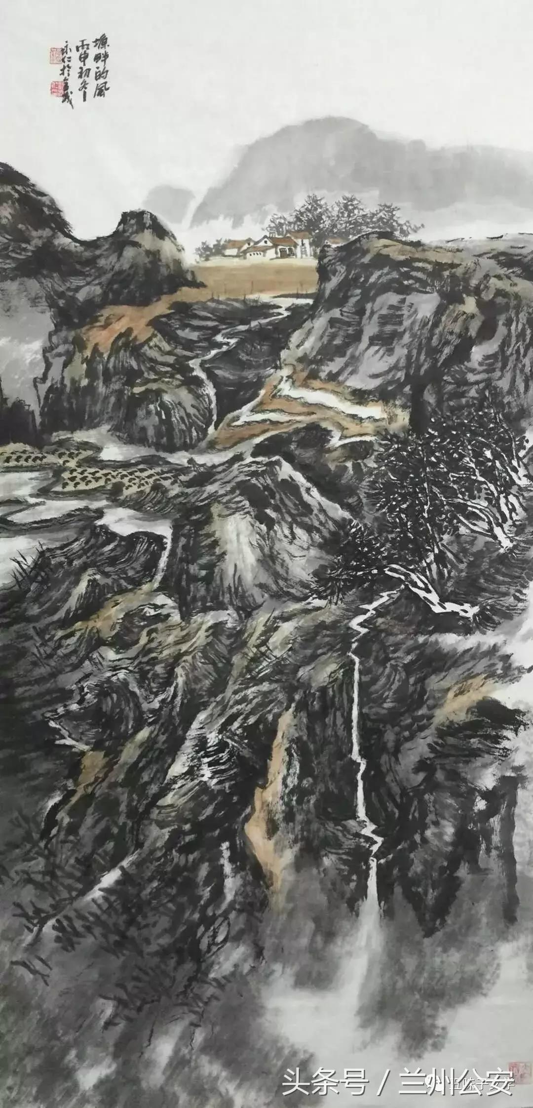 视角艺术：画笔书写大山激情演绎生命！