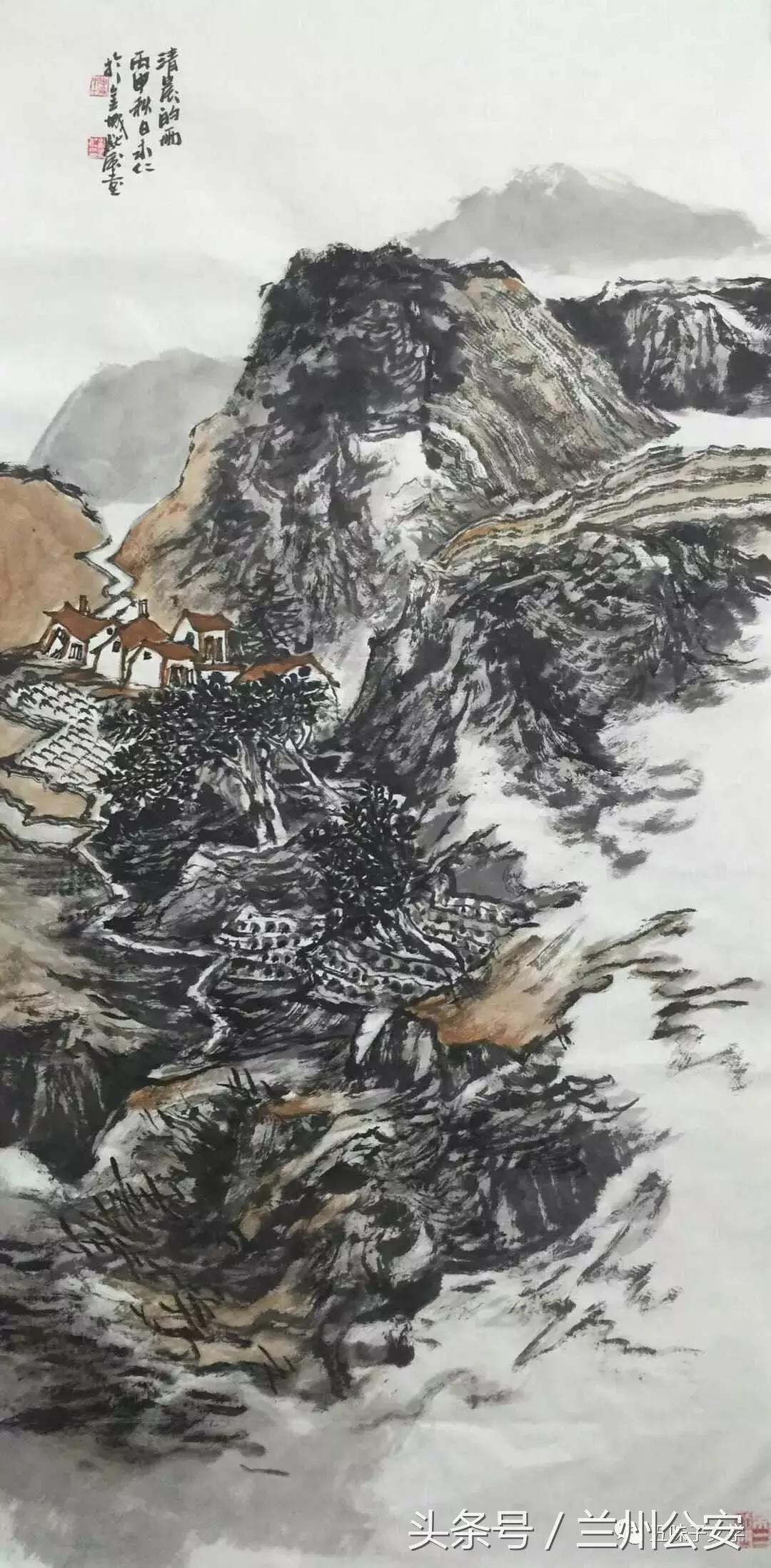 视角艺术：画笔书写大山激情演绎生命！