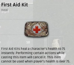 绝地求生药品详细介绍,绝地求生医疗装备