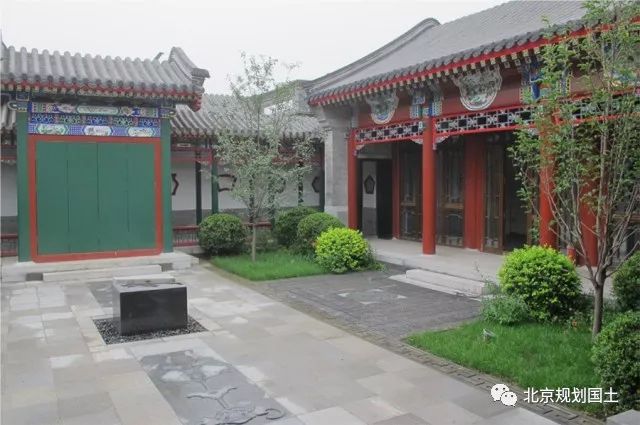 北京四合院和一般的院子区别,北京四合院院子景观效果图
