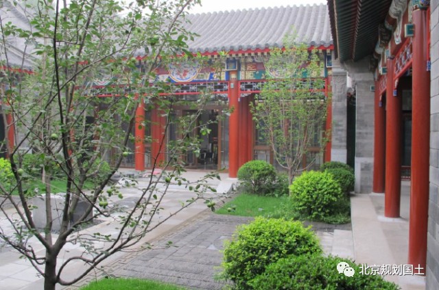 北京四合院和一般的院子区别,北京四合院院子景观效果图