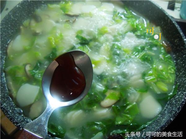 简单的年糕汤,没有配菜的年糕做法