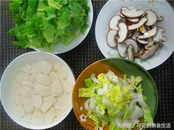 简单的年糕汤,没有配菜的年糕做法