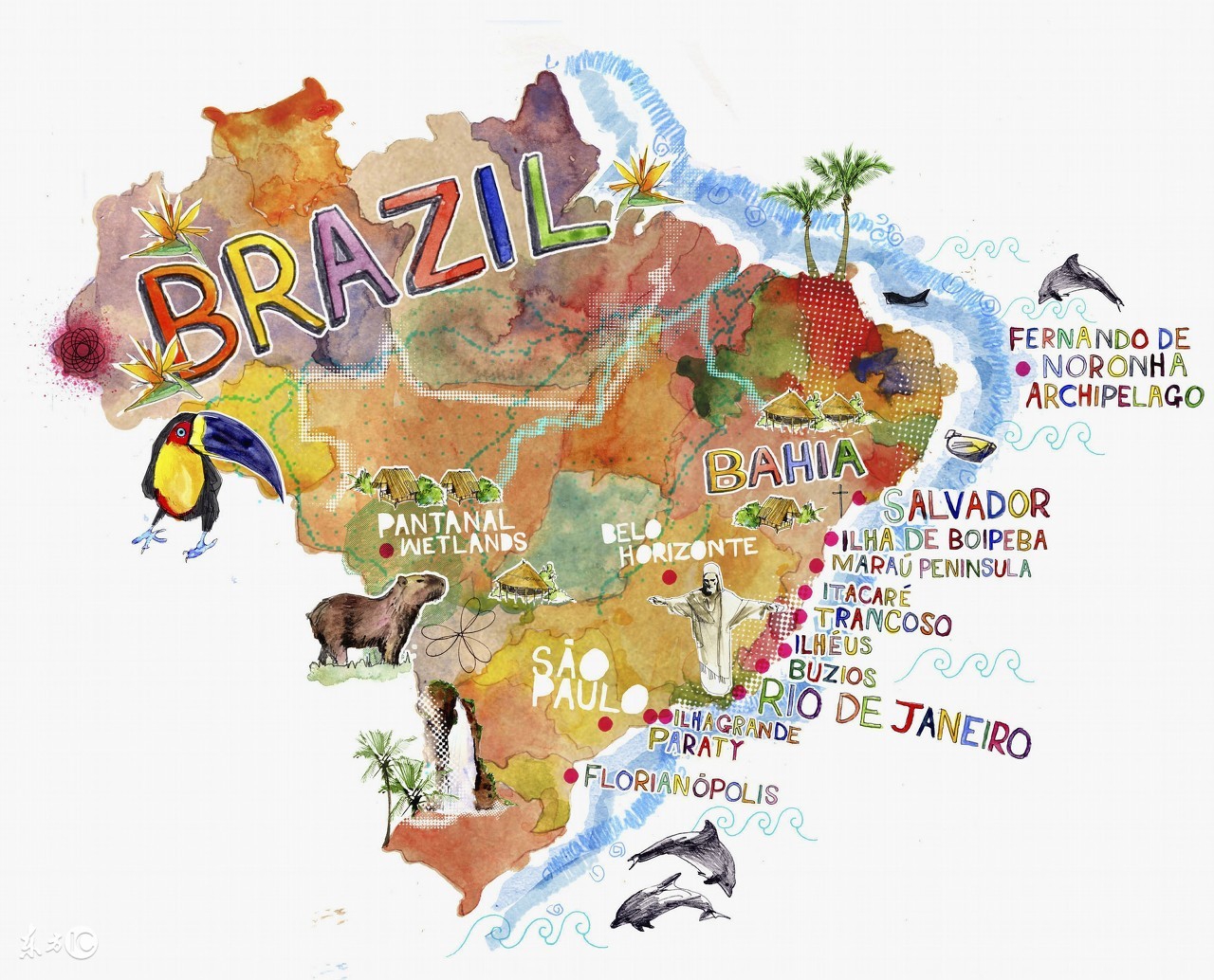 巴西南美大陆旅游,南美四国路线推荐